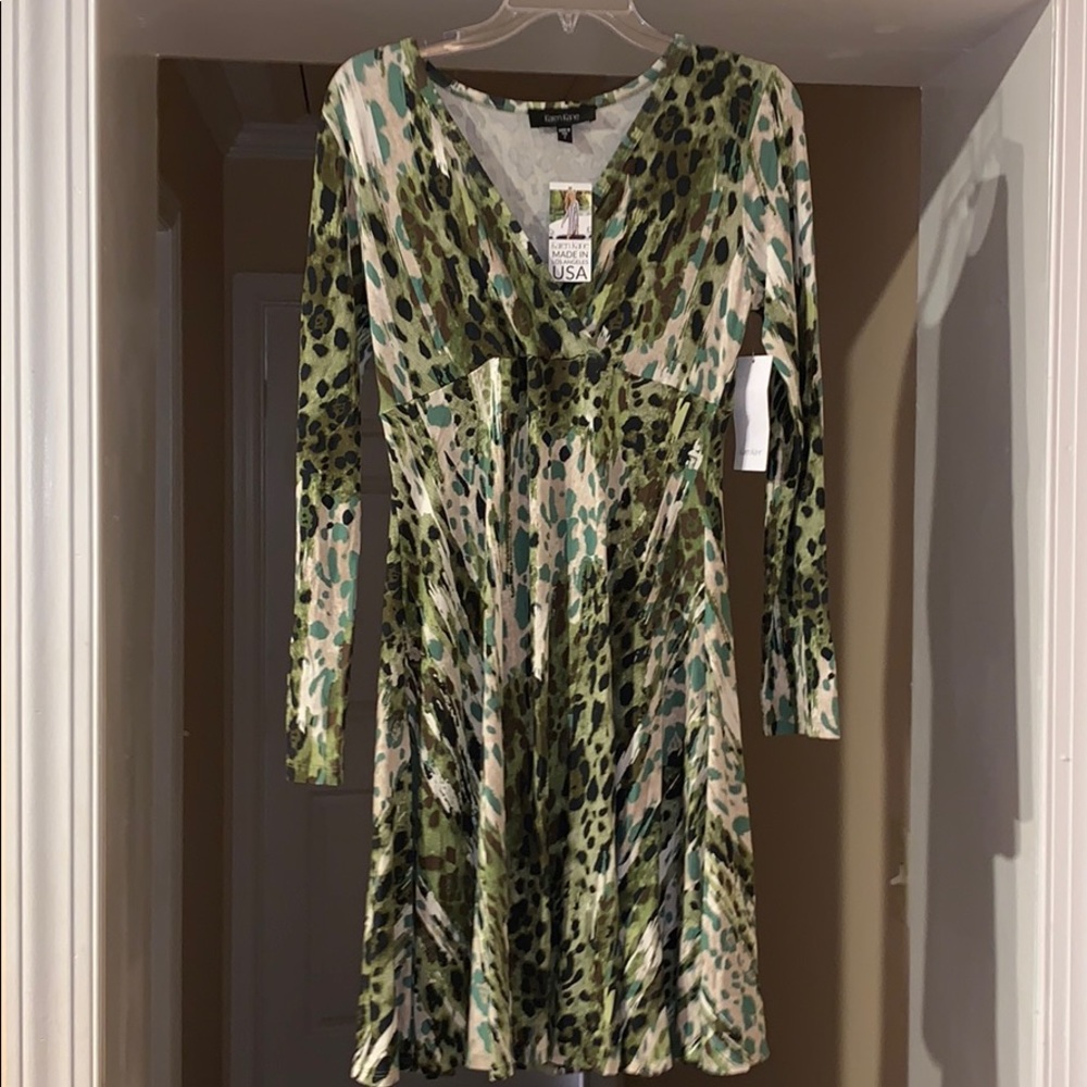 Ladies Karen Kane wrap top dress..S..nwt